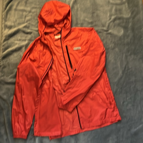 Columbia PFG Windbreaker - coral/navy - Small - Picture 5 of 13